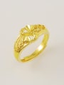 thumb Creative 24K Gold Plated Double Heart Design Ring 0