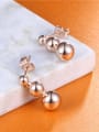 thumb Creative Round Shaped Gourd Shaped Earrings 2