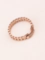 thumb Zircons Rose Gold Plated Ring 1