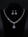 thumb Luxury Two Pieces Jewelry Fashion Wedding Accessories Suit 0