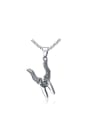 thumb Personality Pliers Shaped High Polished Stainless Steel Pendant 0