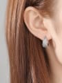 thumb Copper With Cubic Zirconia Trendy Stud Earrings 1