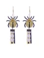 thumb Cute Artificial Pearl Insect Shaped Knitting Earrings 0
