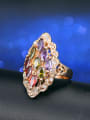 thumb 18K Gold Plated Zircon Ring 4