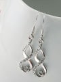 thumb Delicate Number Eight Shaped Austria Crystal Drop Earrings 1