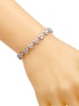 thumb Copper With Platinum Plated Simplistic Water Drop Adjustable Bracelets 1