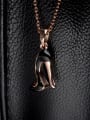 thumb Women Personality High Heel Enamel Necklace 2