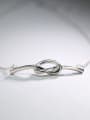 thumb Simple Little Knot Pendant 925 Silver Necklace 1