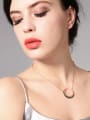 thumb Simple Style Exquisite Short Clavicle Women Necklace 1