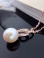 thumb 2018 2018 Fashion Freshwater Pearl Zircon Necklace 1
