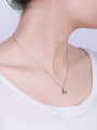 thumb Triangle Shaped Necklace 1