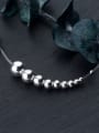thumb 925 Sterling Silver With Silver Plated Classic Ball Beads 1