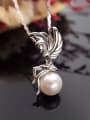 thumb Fashion Freshwater Pearl Angel Necklace 0