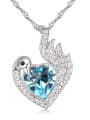 thumb Fashion austrian Crystals Phoenix Pendant Alloy Necklace 1