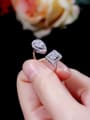 thumb Copper With Cubic Zirconia Luxury Water Drop Wedding Free Size  Rings 2