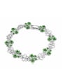 thumb Fashion Cubic austrian Crystals Butterfly Alloy Bracelet 2