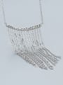 thumb 925 Silver Tassel Necklace 3