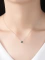 thumb 925 Sterling Silver With Cubic Zirconia Cute Round Necklaces 1