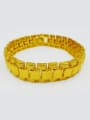 thumb Men 24 Gold Plated Geometric Bracelet 0