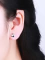 thumb Natural Style Apple Shaped Earrings 1