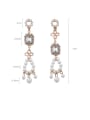 thumb Alloy With Platinum Plated Fashion Geometric Drop Earrings 1