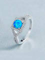 thumb 6MM Opal Stone Engagement Ring 0