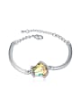 thumb Simple Shell-shaped austrian Crystal Alloy Bracelet 3