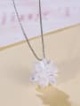thumb Flower Shaped Necklace 0