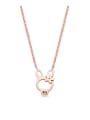 thumb Rose Gold Stainless Steel Necklace 0