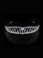 thumb Hollow Micro Pave Zircons Wedding Party Hair Accessories 0