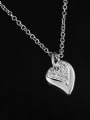 thumb Exquisite 18K Gold Plated Heart Shaped Zircon Necklace 2