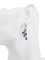 thumb Fashion Blue Zircon Women Earrings 1