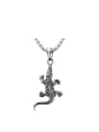 thumb Exquisite Crocodile Shaped Stainless Steel Pendant 0