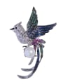 thumb Copper With Cubic Zirconia Classic Animal Phoenix Brooches 0