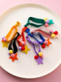 thumb Rubber band  With Simple colored ball head Hair accessories 0
