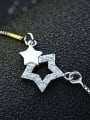 thumb Double Star Simple Style Women Necklace 2
