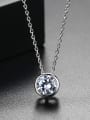 thumb AAA zircon simple Bling bling necklace 1