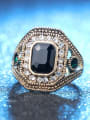 thumb Exaggerated Crystals Gold Plated Alloy Ring 3