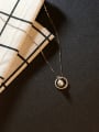 thumb Freshwater Pearl Round Silver Necklace 1