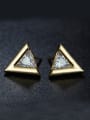 thumb S925 Silver Triangle stud Earring 0