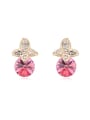 thumb Fashion Cubic austrian Crystals Alloy Stud Earrings 0