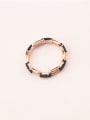 thumb Hollow Personality Rose Gold Plated Ring 0