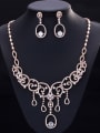 thumb Noble Bridal Accessory Two Pieces Jewelry Set 2