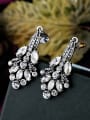 thumb Charming Stones Retro Drop Chandelier earring 2