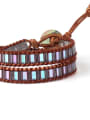 thumb Colorful Rectangle Stones Fashion Handmade Bracelet 1