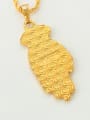 thumb Personalized Gold Plated Palm Pendant 2