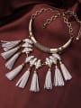 thumb Luxury Tassel Pendant Lady Necklace 2