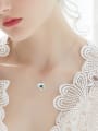 thumb Fashion Elegant Heart shaped austrian Crystal Necklace 1