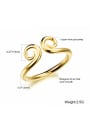 thumb Copper With 18k Gold Plated Personality Irregular Wukong magic spell  Rings 2