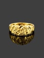 thumb Women Fashion Geometric Shaped 24K Gold Plated Ring 1